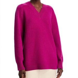 Theory Karenia Wool Cashmere Oversized Sweater